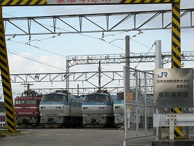 JR貨物吹田機関区　入口