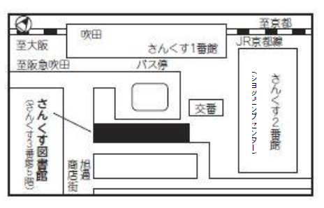 さんくす図書館地図